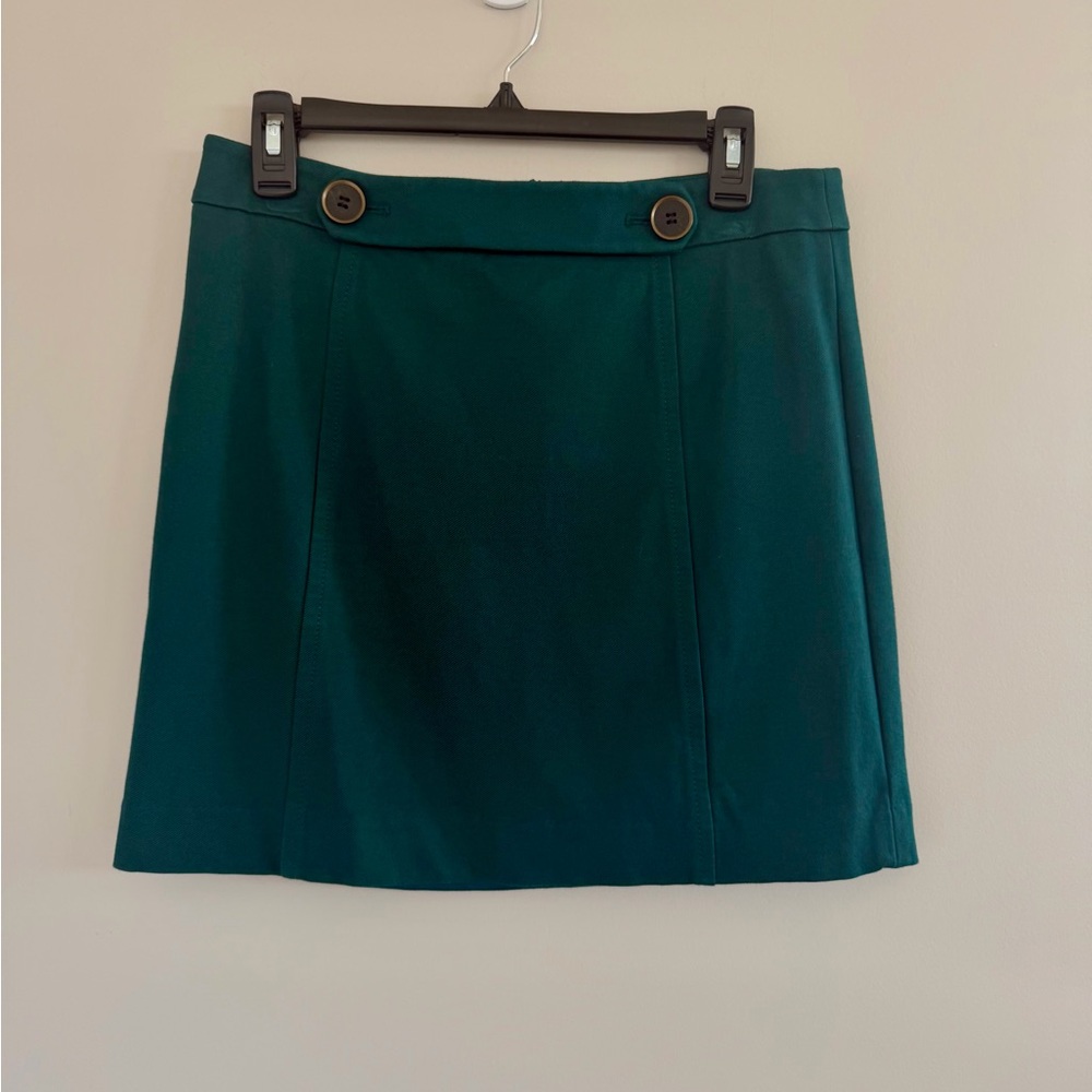Ann Taylor Loft Women’s‎ Skirt Office Career Green Modern Preppy Classic Sz 6
